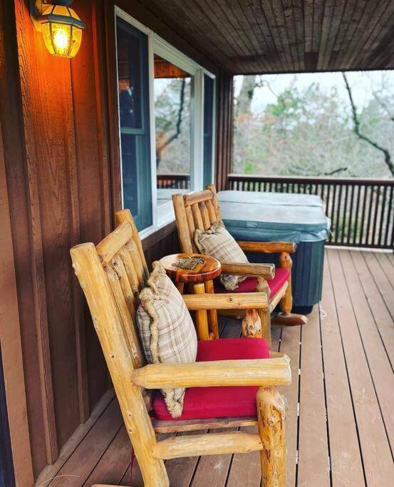 Eagle Crest Cabin, White River View With Hottub Eureka Springs Esterno foto